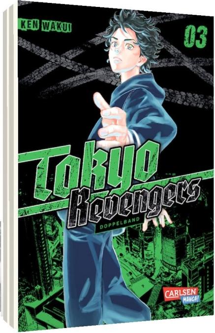 Carlsen Tokyo Revengers: Doppelband-Edition 3 (Deutsch, 2022, Ken Wakui, Martin Bachernegg)