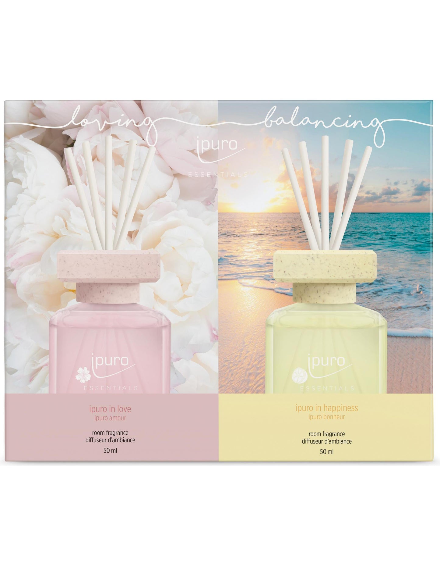 Ipuro Geschenkset in love&happiness (100 ml)