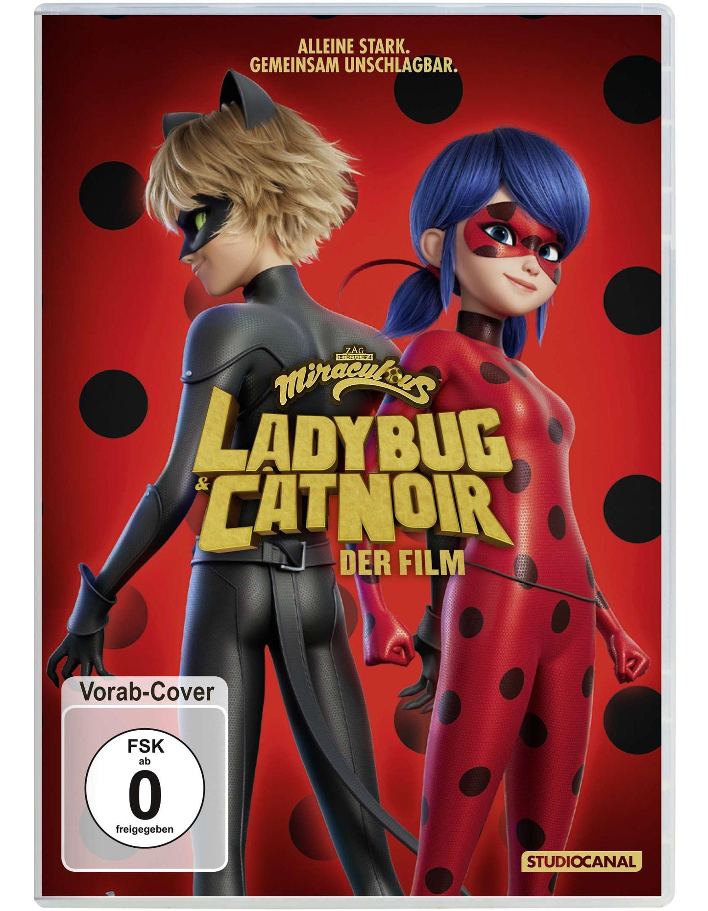 Studiocanal Miraculous Ladybug & Cat Noir - Der Film (DVD, 2023, Deutsch)