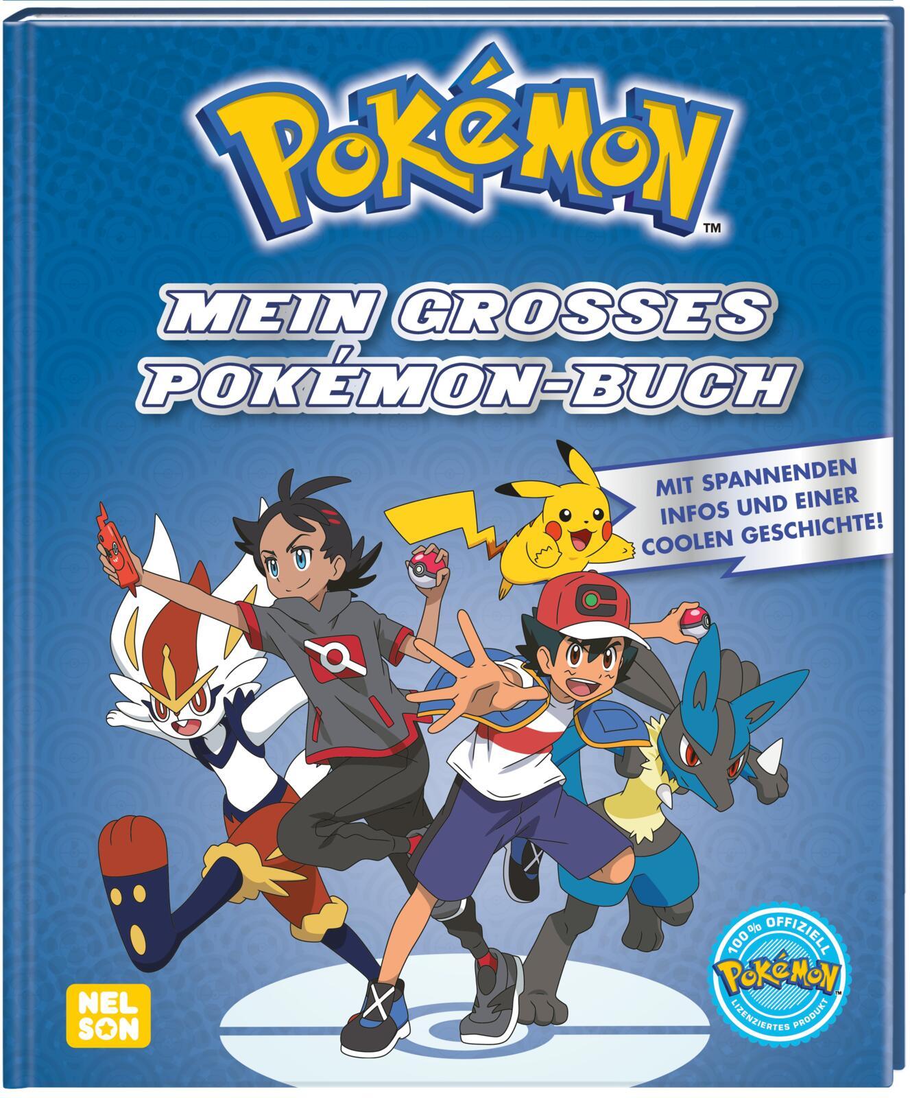 Nelson Pokémon: Mein großes Pokémon-Buch (Deutsch, 2022, Nelson)