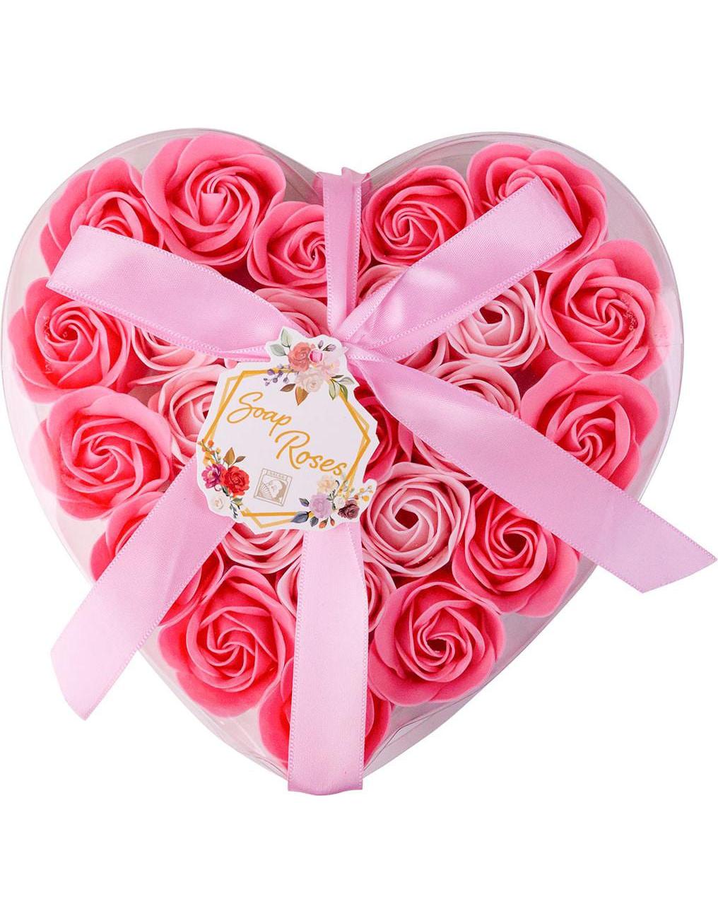 Accentra Baderosen in Geschenkbox Herz