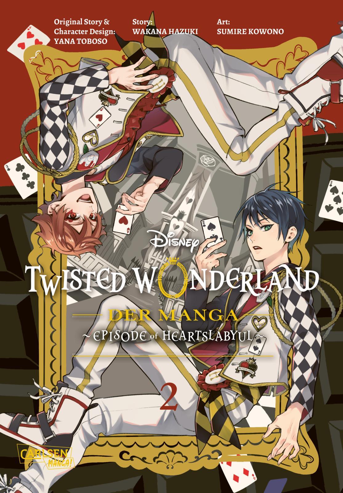 Carlsen Twisted Wonderland: Der Manga 2 (Deutsch, 2024, Disney, Yana Kowono, Wakana Hazuki)