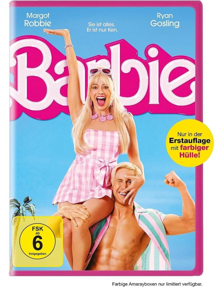 Universal BARBIE DVD (DVD, 2023, Deutsch)