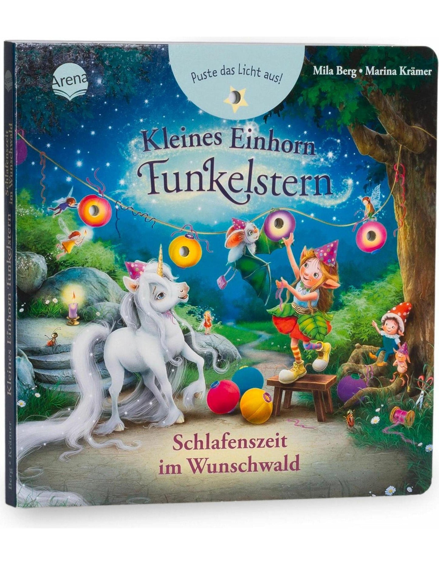 Arena Berg:Kleines Einhorn Funkelstern. Puste (Deutsch, 2024, Mila Berg, Marina Krämer)