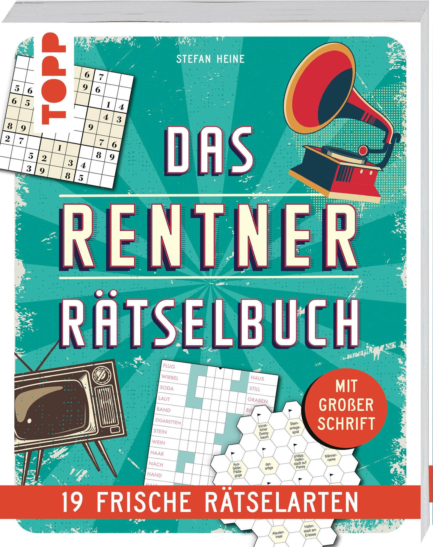 Frech Rentner-Rätselbuch »Old but Gold« (Deutsch, 2024, Stefan Heine)