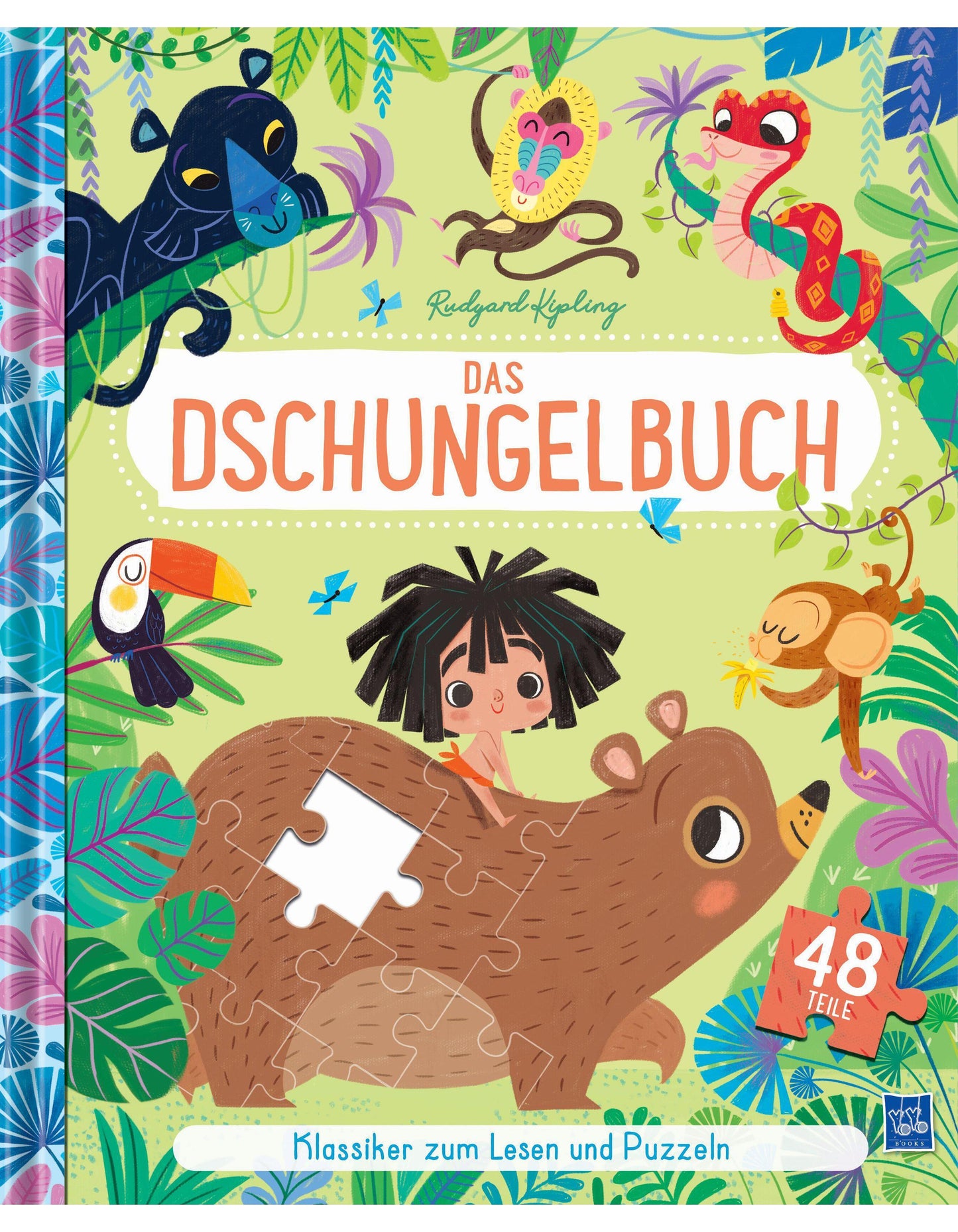 Yoyo Books Klassiker zum Lesen und Puzzeln - Das Dschungelbuch (Deutsch, 2021)
