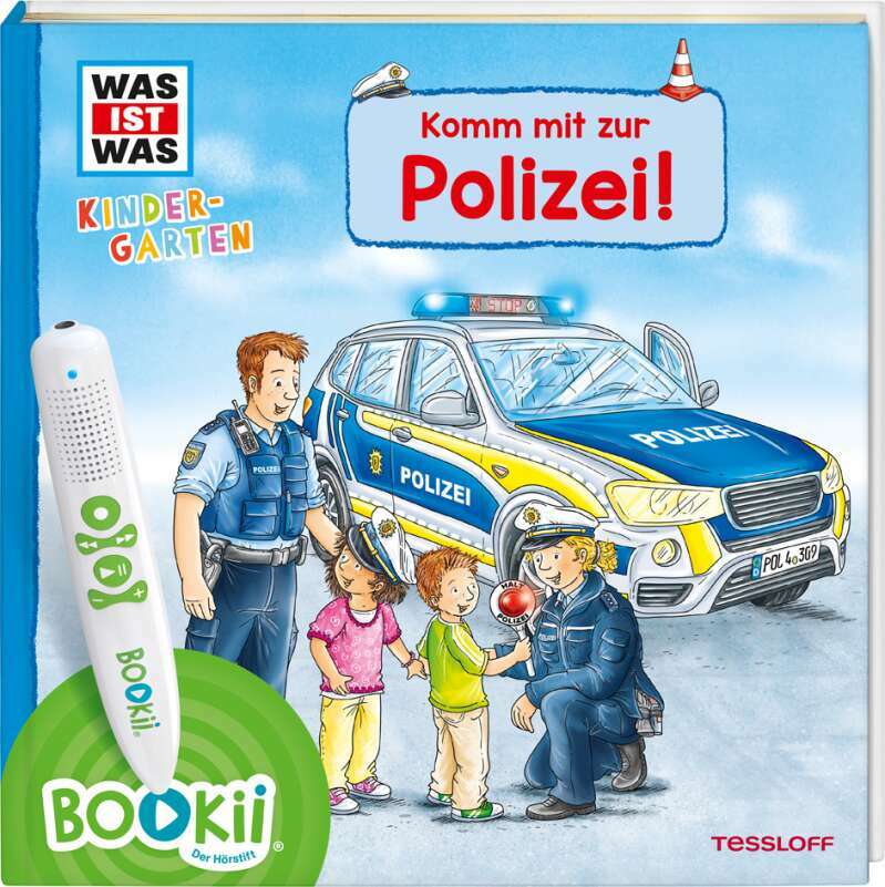 Tessloff BOOKii® WAS IST WAS Kindergarten Komm mit zur Polizei! (Deutsch, 2020, Benjamin Schreuder)