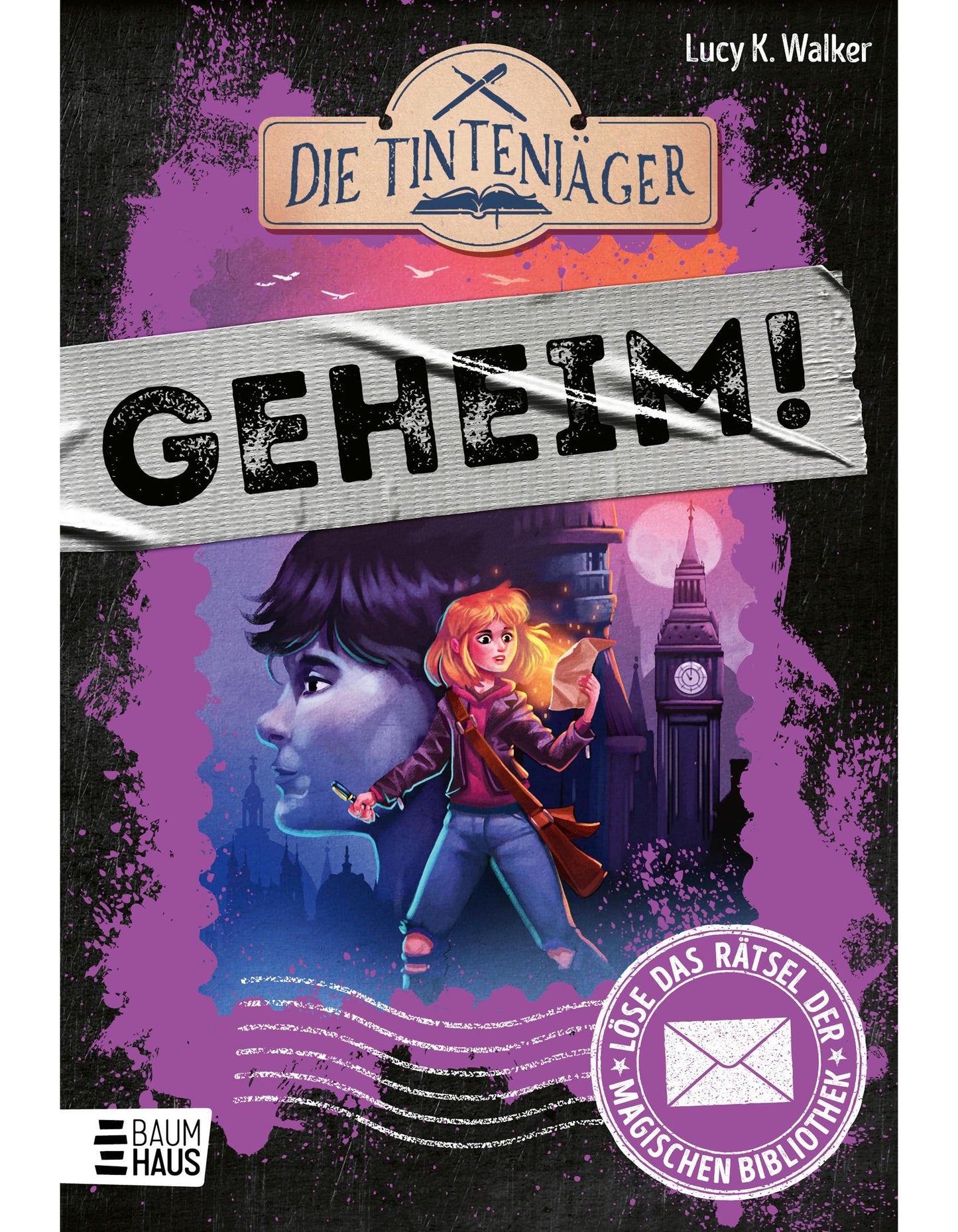 Baumhaus Die Tintenjäger: Löse das Rätsel der magischen Bibliothek (Deutsch, 2023, Lucy K. Walker)