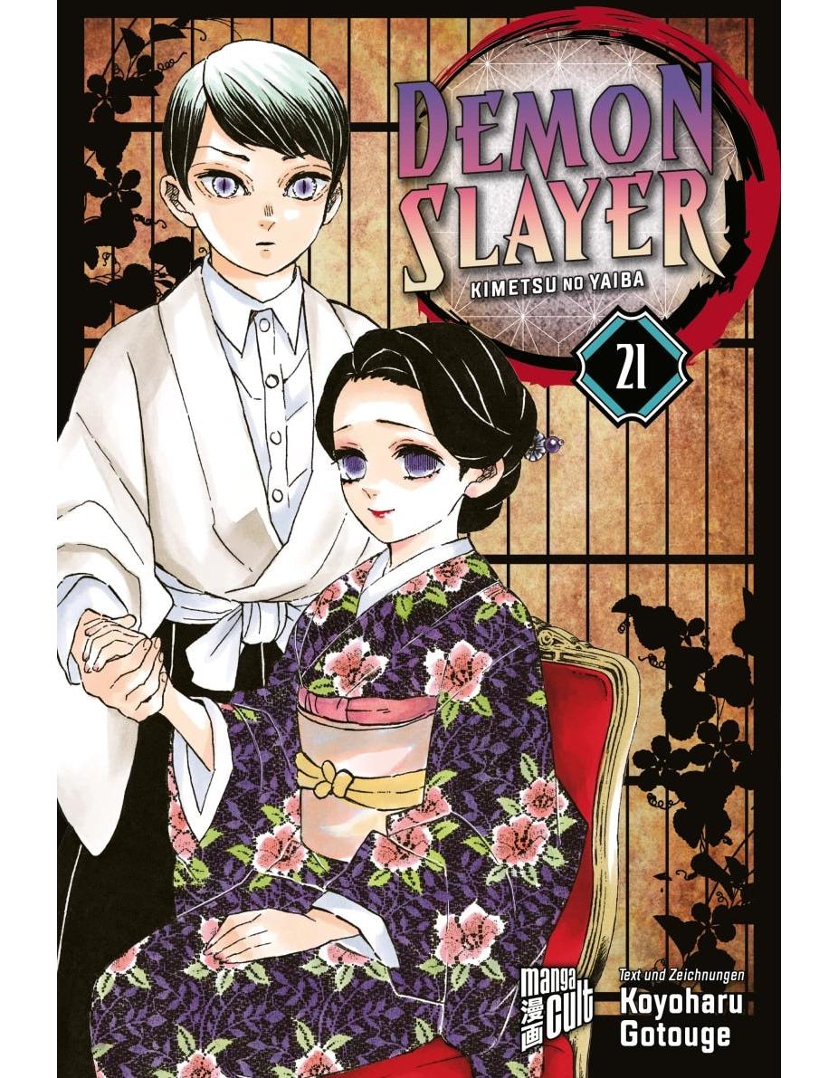 Manga Cult Demon Slayer - Kimetsu no Yaiba 21 (Deutsch, 2023, Koyoharu Gotouge, Burkhard Höfler)