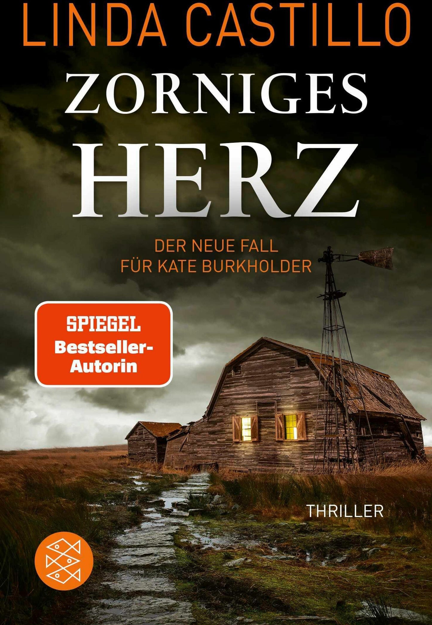 S. Fischer Publishing Zorniges Herz (Deutsch, 2024, Linda Castillo, Helga Augustin)