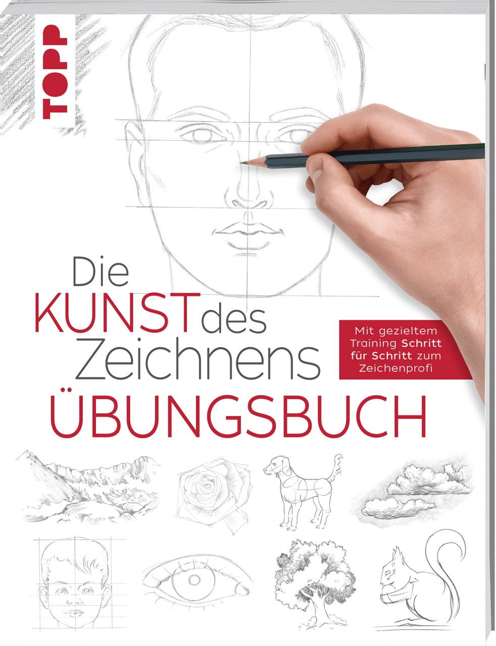 Topp Buch 8260 Kunst d.Zeichnens Übungsbuch (Deutsch, 2020, frechverlag)