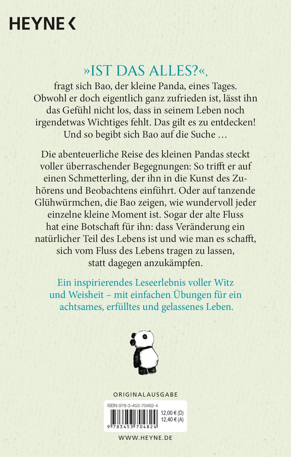 Heyne Der Panda und der Schatz der Achtsamkeit (Deutsch, 2024, Aljoscha Long, Ronald Schweppe)