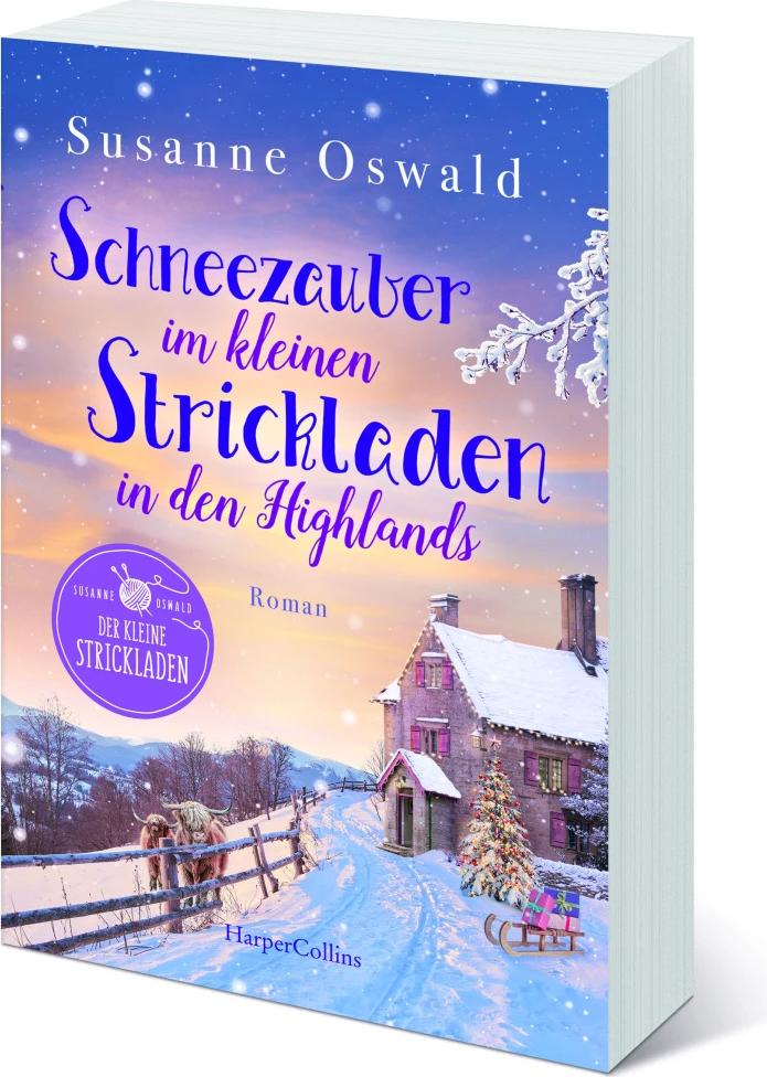 HarperCollins Schneezauber im kleinen Strickladen in den Highlands (Deutsch, 2023, Susanne Oswald)