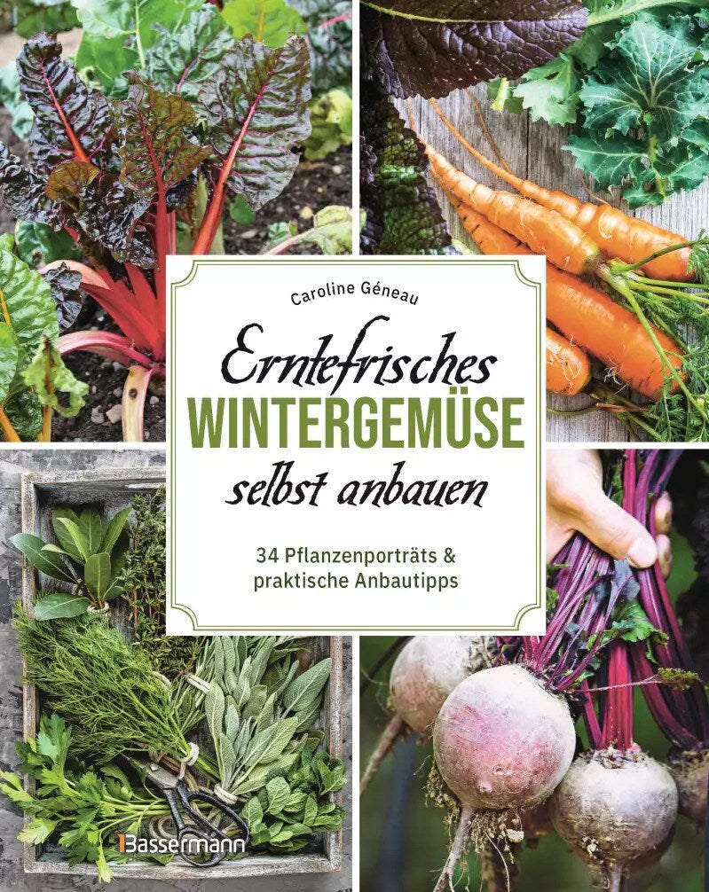 Bassermann Erntefrisches Wintergemüse selbst anbauen. 34 Pflanzenporträts & praktische Anbautipps (Deutsch, 2022, Caroline Géneau)