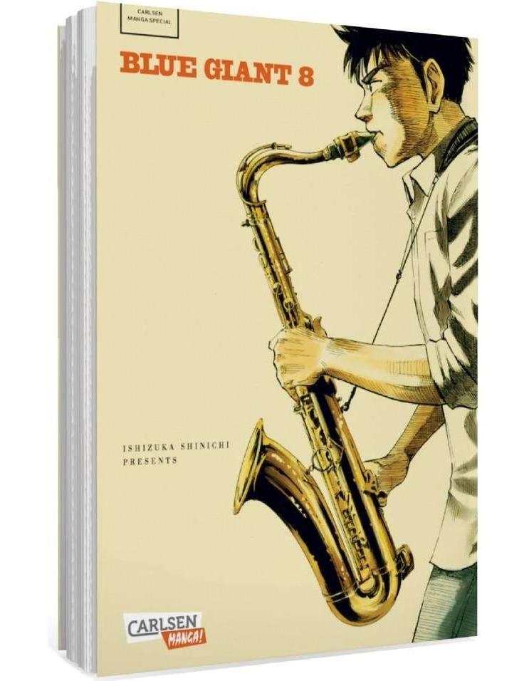 Carlsen Blue Giant 8 (Deutsch, 2023, Shinichi Ishizuka, Luise Steggewentz)