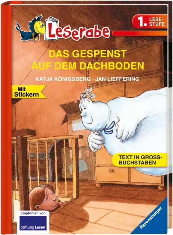 Ravensburger Das Gespenst auf dem Dachboden (Deutsch, 2016, Katja Königsberg, Jan Lieffering)