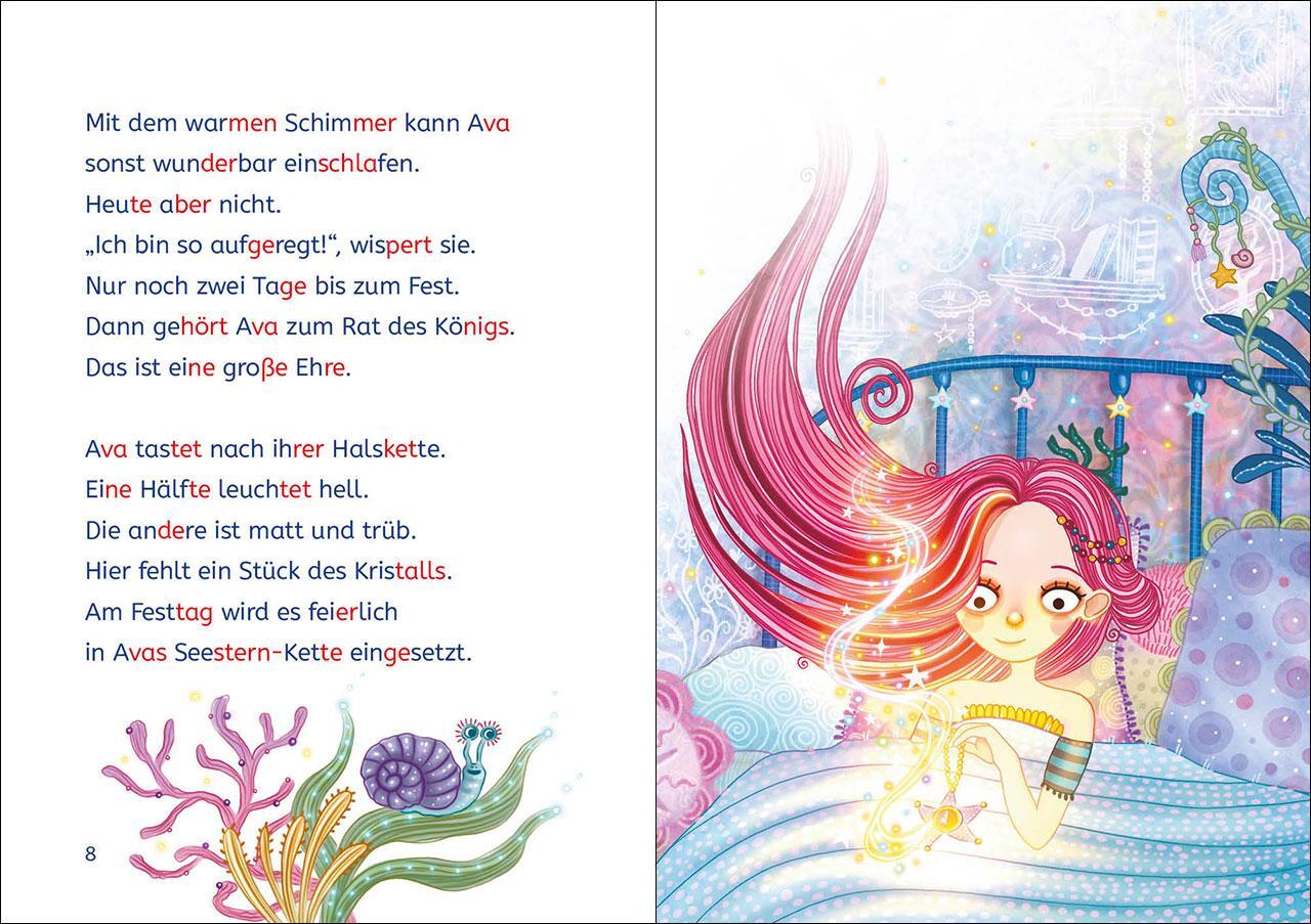 Loewe Leselöwen 2. Klasse - Die Meermädchen und der gestohlene Kristall (Deutsch, 2024, Barbara Rose, Loewe Erstlesebücher, Alica Räth)