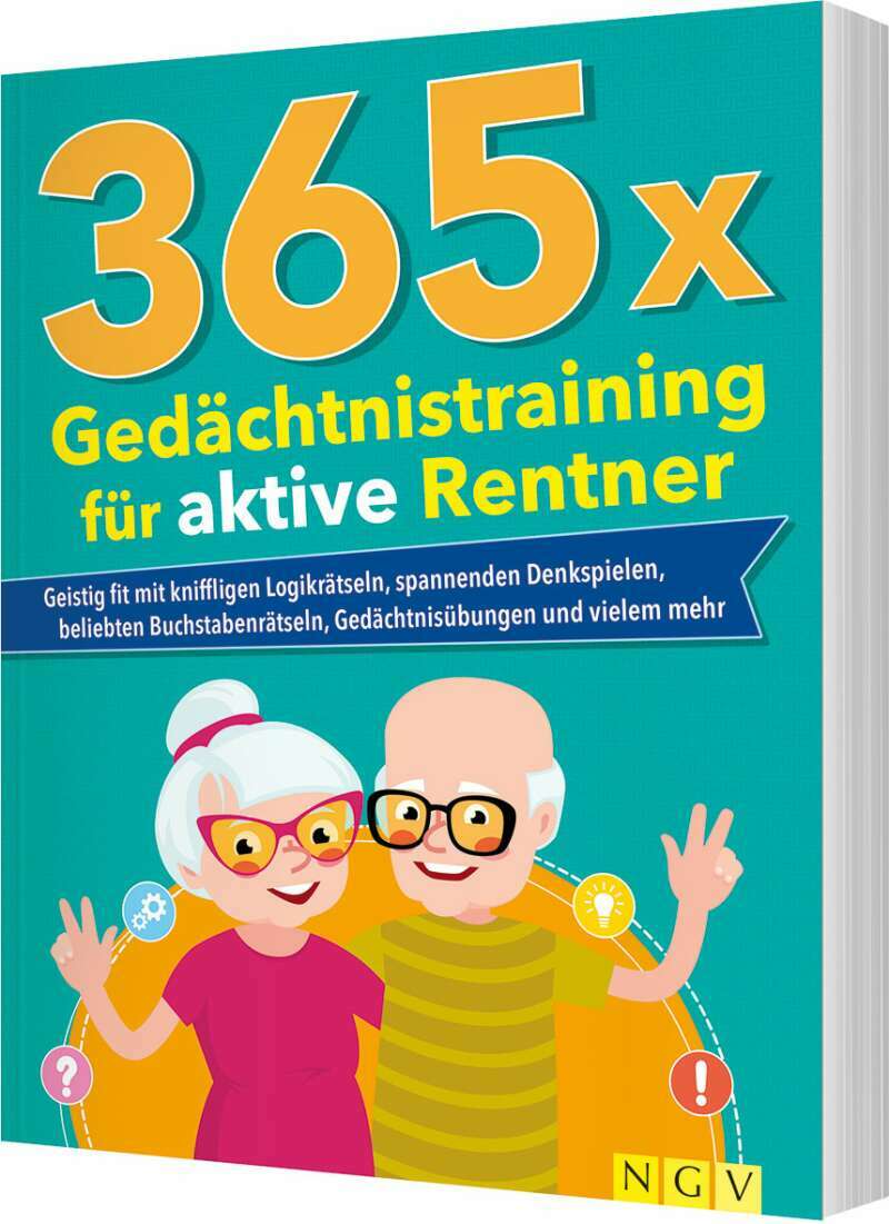 Naumann + Göbel 365 x Gedächtnistraining für aktive Rentner (Deutsch, 2021)