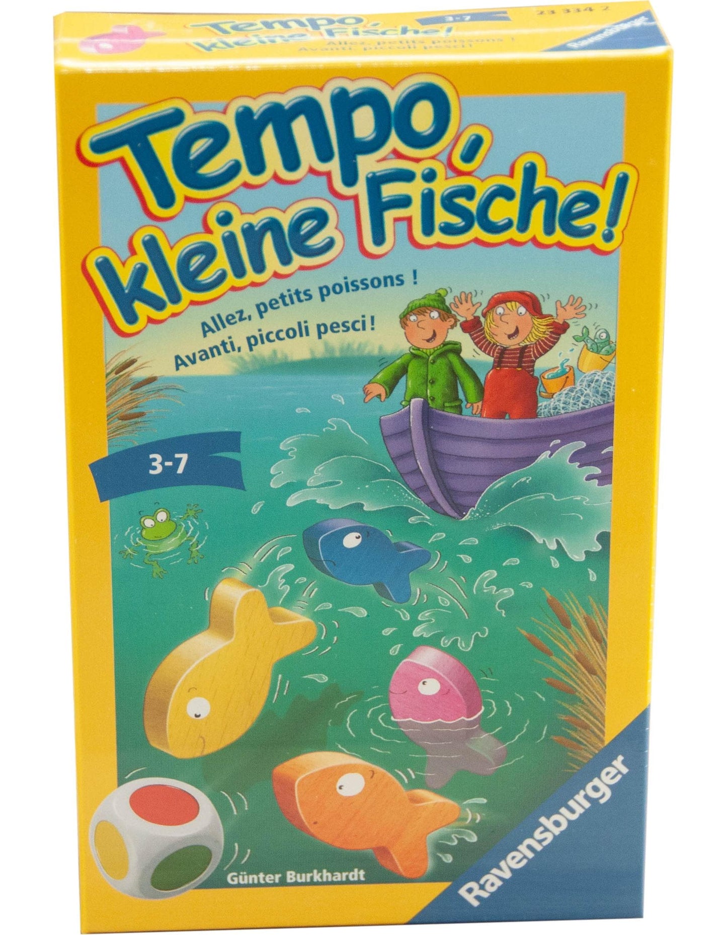 Ravensburger Tempo, kleine Fische. (Deutsch, Französisch, Italienisch)