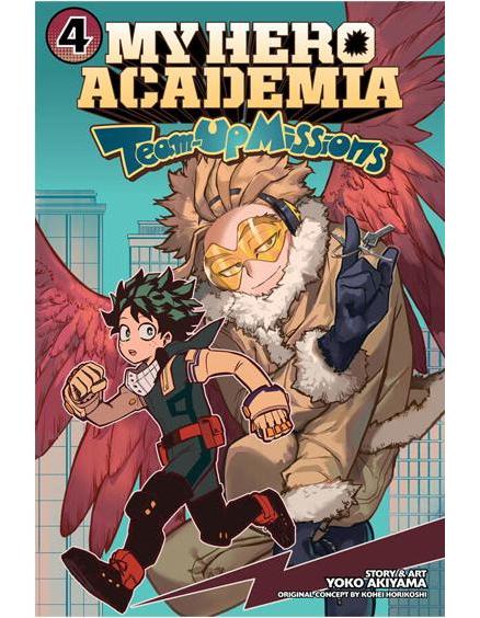 Carlsen My Hero Academia - Team Up Mission 4 (Deutsch, 2023, Yoko Akiyama, Kohei Horikoshi, Antje Bockel)