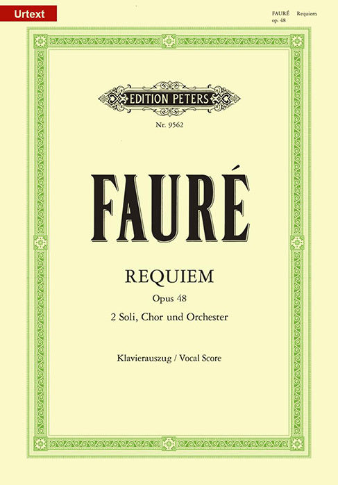 Requiem Op.48 (Vocal Score) (Jean-Michel Nectoux)