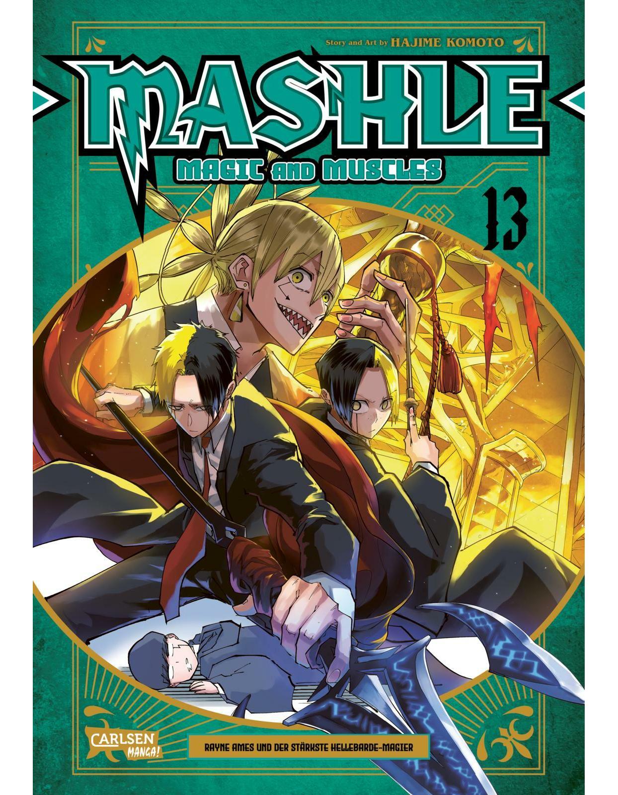 Carlsen Mashle: Magic and Muscles 13 (Deutsch, 2024, Katrin Stamm, Hajime Komoto)