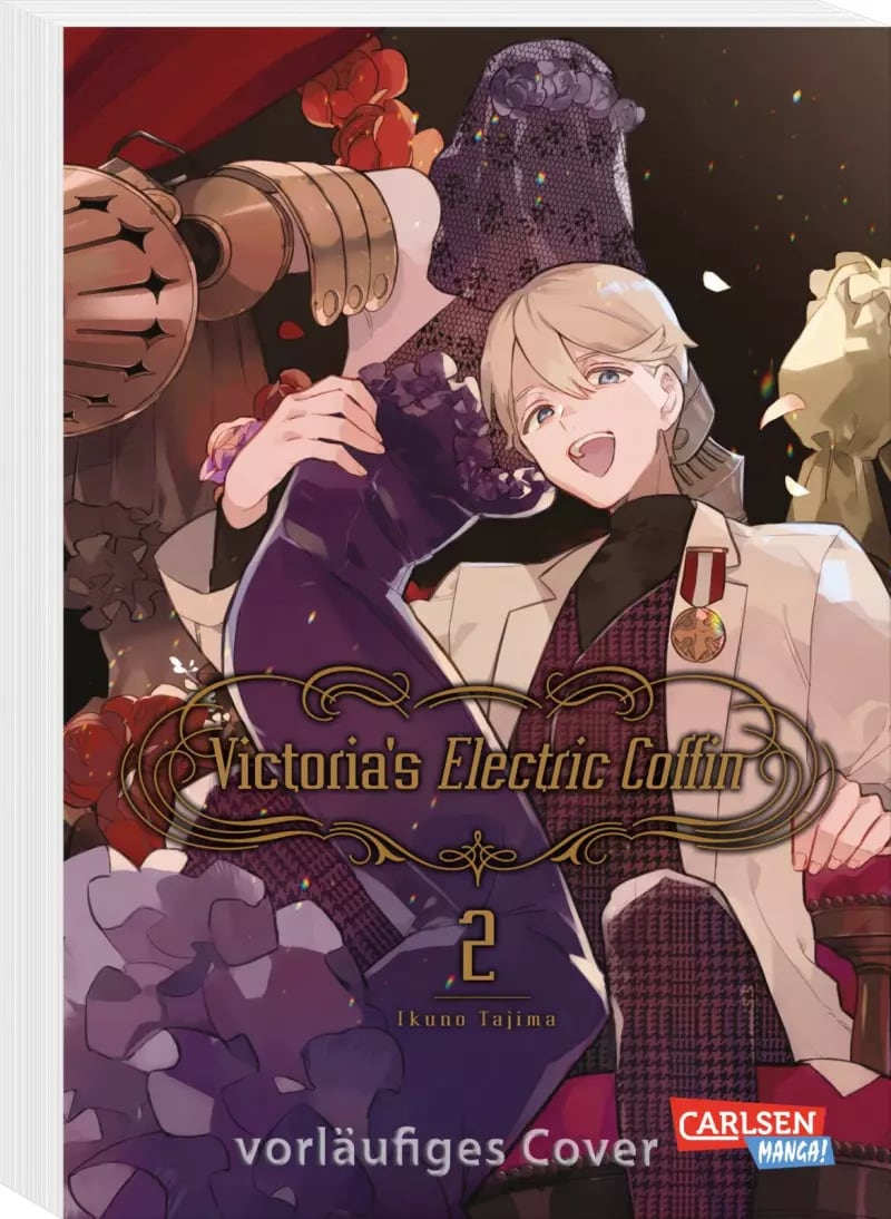 Carlsen Victoria's Electric Coffin 2 (Deutsch, 2023, Dorothea Überall, Ikuno Tajima)