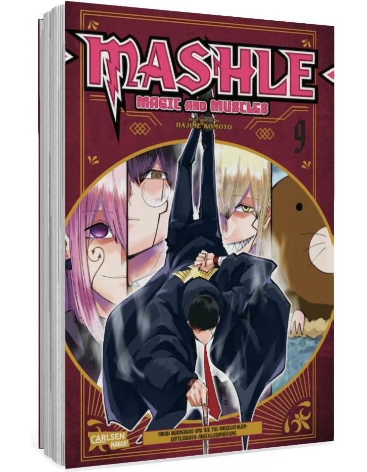 Carlsen Mashle: Magic and Muscles 9 (Deutsch, 2023, Hajime Komoto, Katrin Stamm)