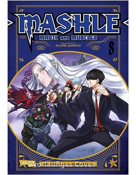 Carlsen Mashle: Magic and Muscles 8 (Deutsch, 2023, Hajime Komoto, Katrin Stamm)