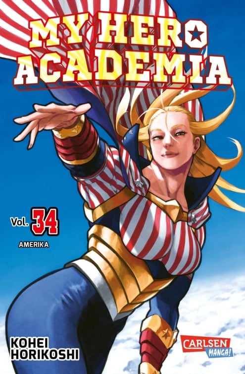 Carlsen My Hero Academia 34 (Deutsch, 2023, Kohei Horikoshi, Antje Bockel)