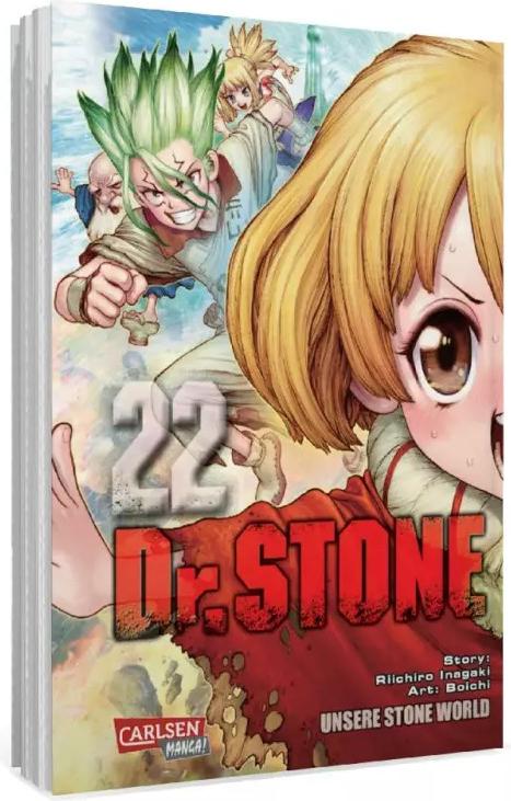 Carlsen Dr. Stone 22 (Deutsch, 2023, Riichiro Inagaki, Boichi, Yuki Kowalsky)