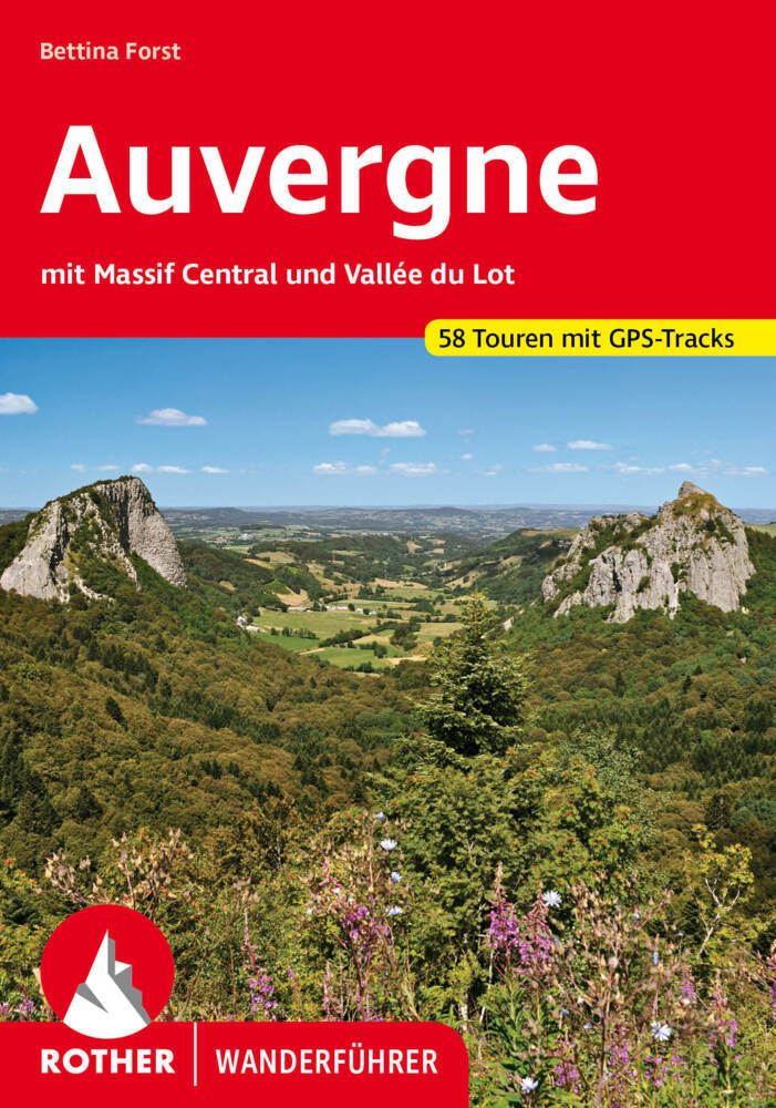 Rother Wanderführer Auvergne (Bettina Forst)