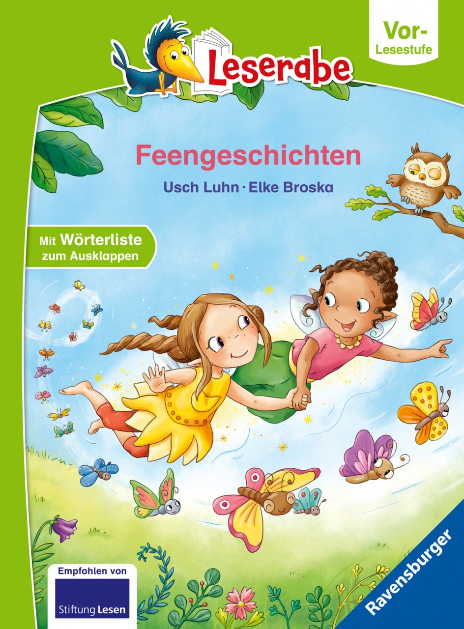 Ravensburger Feengeschichten - Leserabe ab Vorschule - Erstlesebuch für Kinder ab 5 Jahren (Deutsch, 2022, Usch Luhn, Elke Broska)