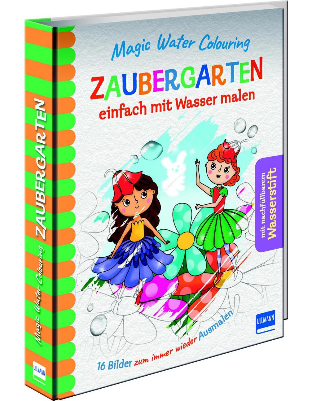 Ullmann Magic Water Colouring - Zaubergarten (Deutsch, 2020, Jenny Copper)