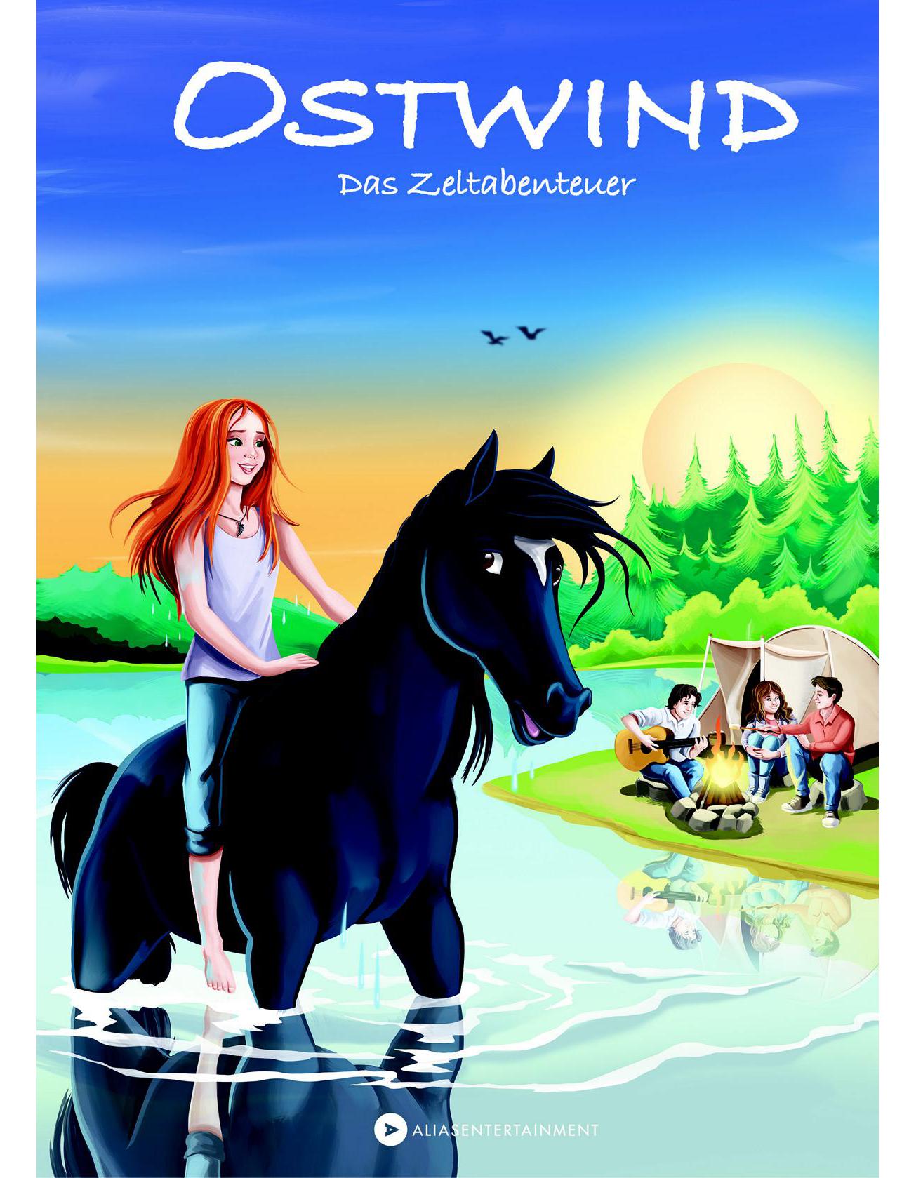 Penguin Random House Ostwind - Das Zeltabenteuer (Deutsch, 2023, THiLO, Lea Schmidbauer, Kristina Magdalena Henn)