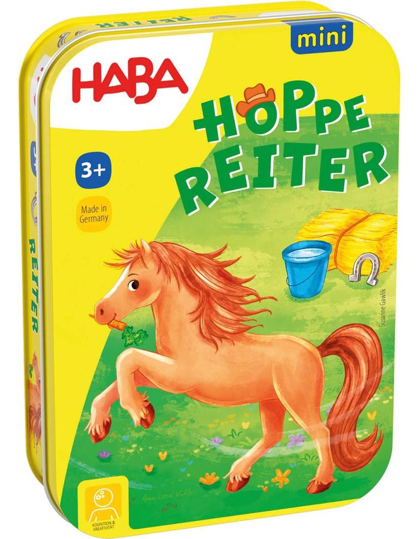 Mitbringspiel HOPPE REITER MINI in Metalldose