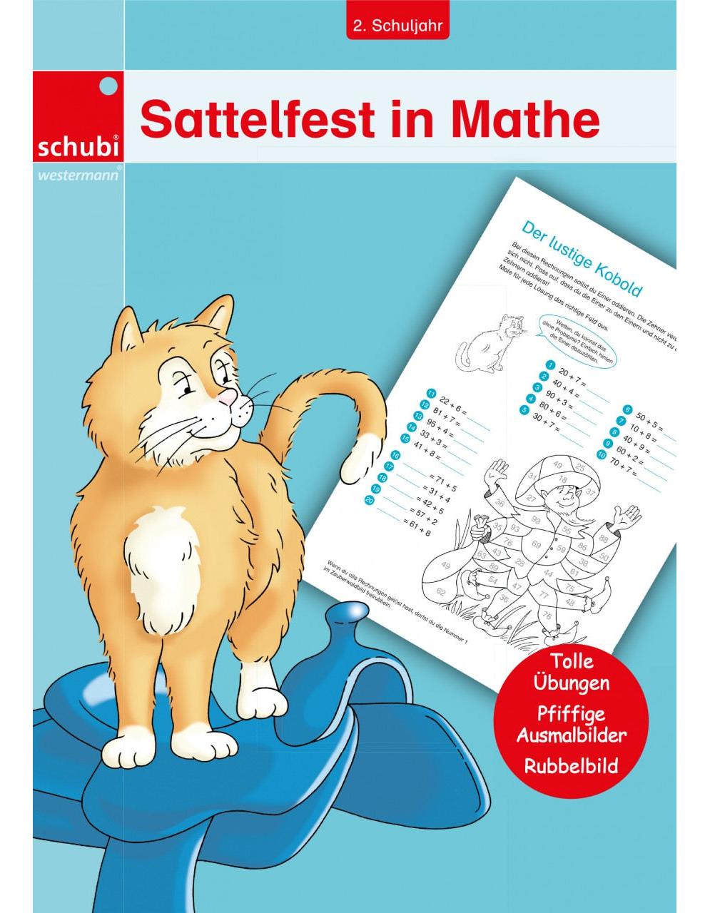 Schubi Lehrmittel Sattelfest in Mathe. 2. SJ. (Deutsch, 2017, Peter Goetsch)