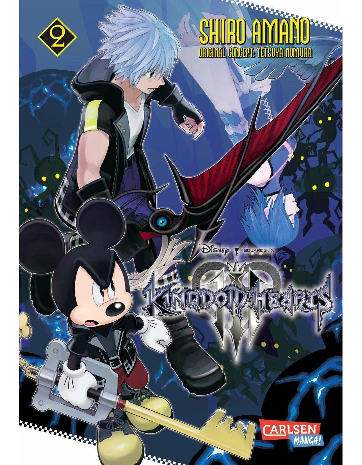 Carlsen Kingdom Hearts III 2 (Deutsch, 2023, Shiro Amano, Tetsuya Nomura, Inc. Disney Enterprises, Lasse Christian Christiansen, Inc., Disney Enterprises)