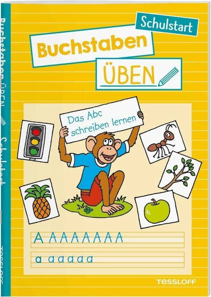 Tessloff Buchstaben üben. Schulstart (Deutsch, 2022, Julia Meyer, Manfred Tophoven)