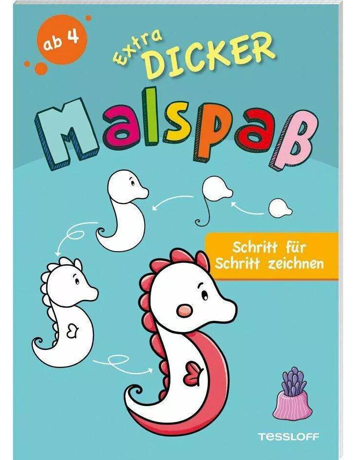 Tessloff Extradicker Malspaß. Schritt für Schritt zeichnen