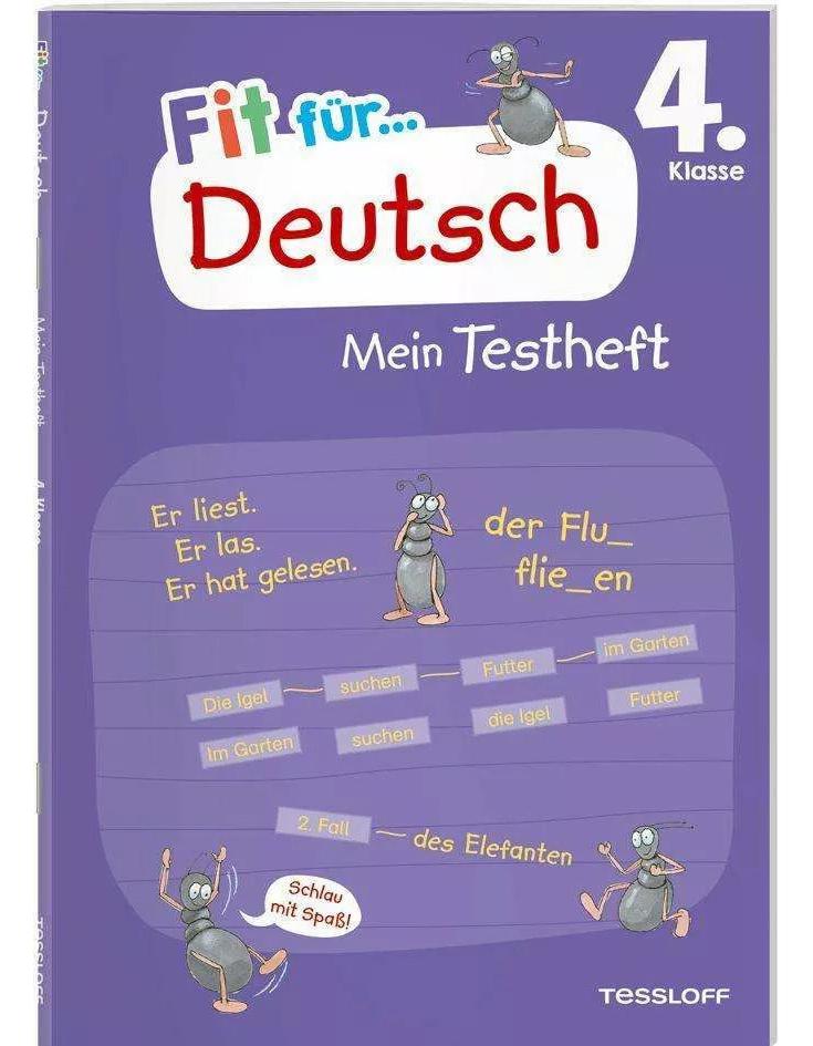 Tessloff Fit für Deutsch 4. Klasse. Mein Testheft (Deutsch, 2023, Guido Wandrey, Julia Meyer)