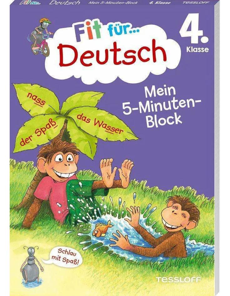 Tessloff Fit für Deutsch 4. Klasse. Mein 5-Minuten-Block (Deutsch, 2023, Guido Wandrey, Werner Zenker)