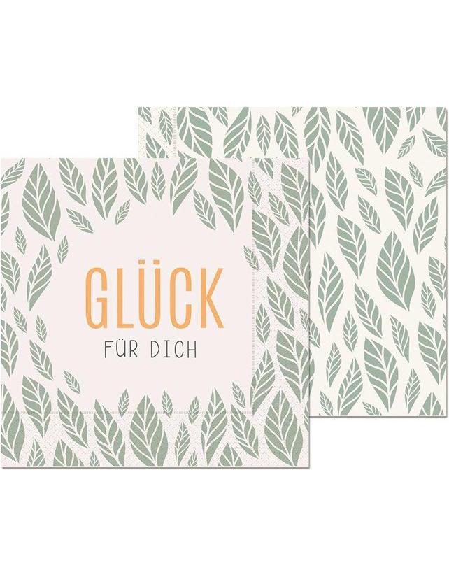 La Vida Servietten Glück für dich (20 x, 33 x 33 cm)