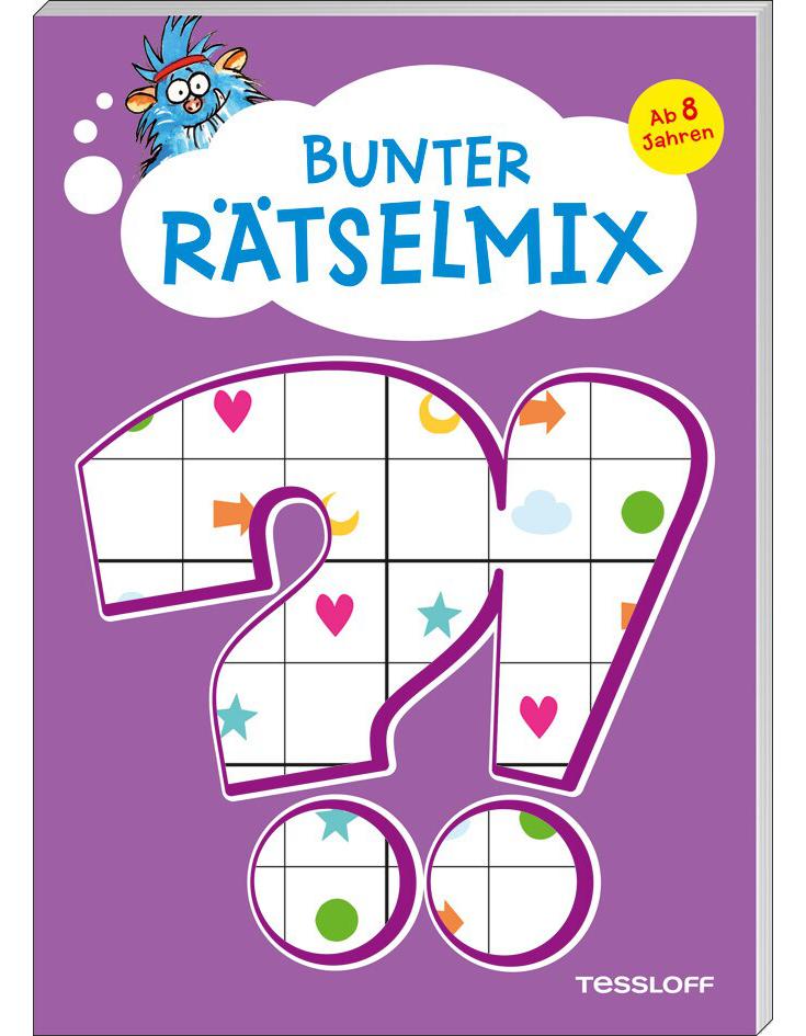 Bunter Rätselmix. Ab 8 Jahren