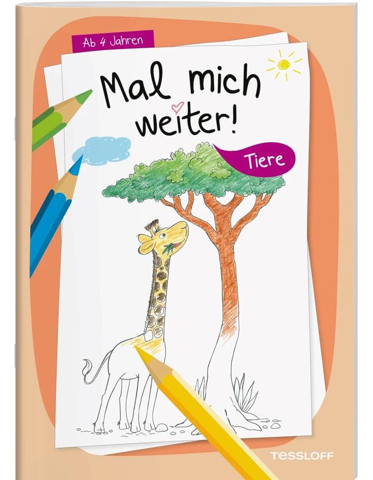 Tessloff Mal mich weiter. Tiere