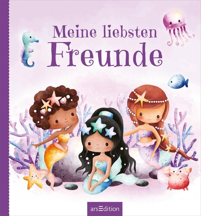 Ars Edition Meine liebsten Freunde - Meerjungfrau