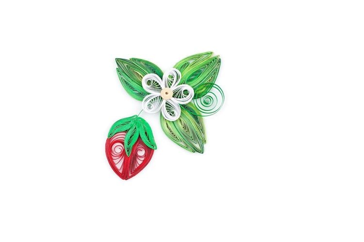 Quilling-Ergänzungsstreifen in 4 Breiten, 1440-teilig