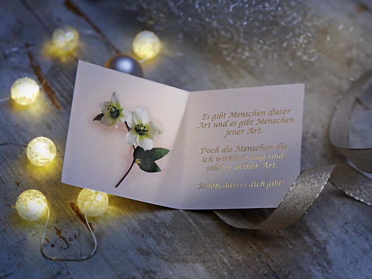 Geschenkset "Für Dich" mit Vase