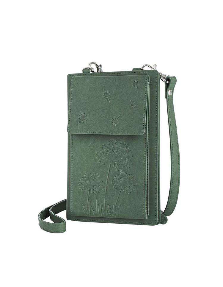 HJP Handytasche "Pusteblume", (Farbe: jadegrün)