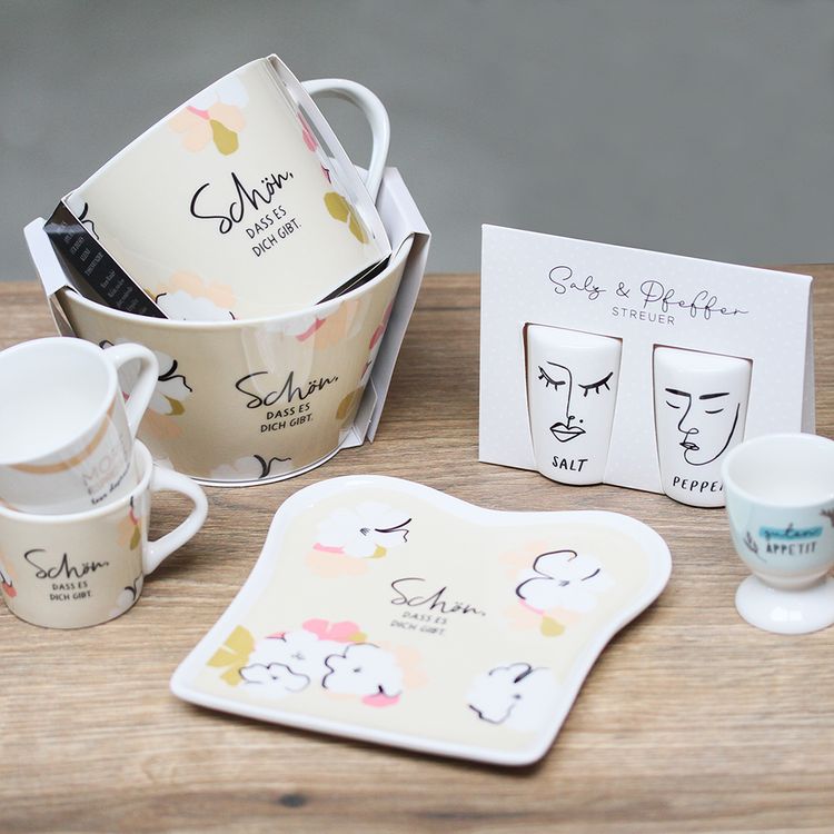 Salz- und Pfefferstreuer-Set Herz